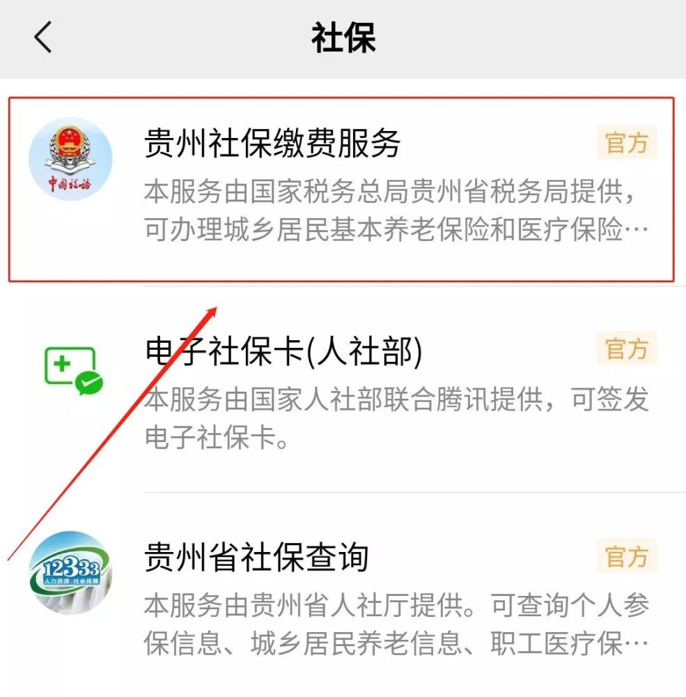 贵州社保app下载_下载安装贵州社保_下载贵州社保缴费服务