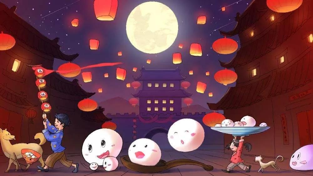 中秋大全图片绘画初中_中秋节大图唯美_中秋节图片大全
