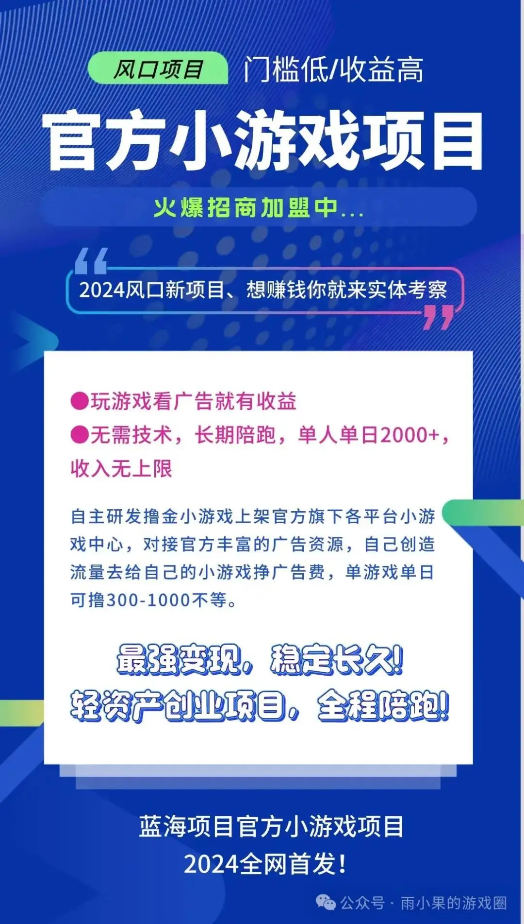 手机游戏项目投资_投资的手机游戏_投资手机项目游戏有哪些