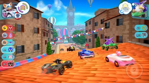 team sonic racing 以街机和快的风格结合了顶好的赛车元素,街机与赛车元素的完美融合