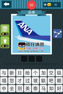 疯狂猜图飞机品牌答案,揭秘航空界知名品牌